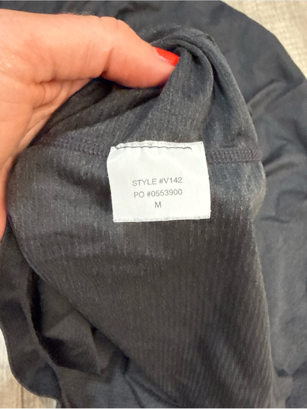 Vuori Black Muscle Tank with Chest Pocket - Picture 5 of 5